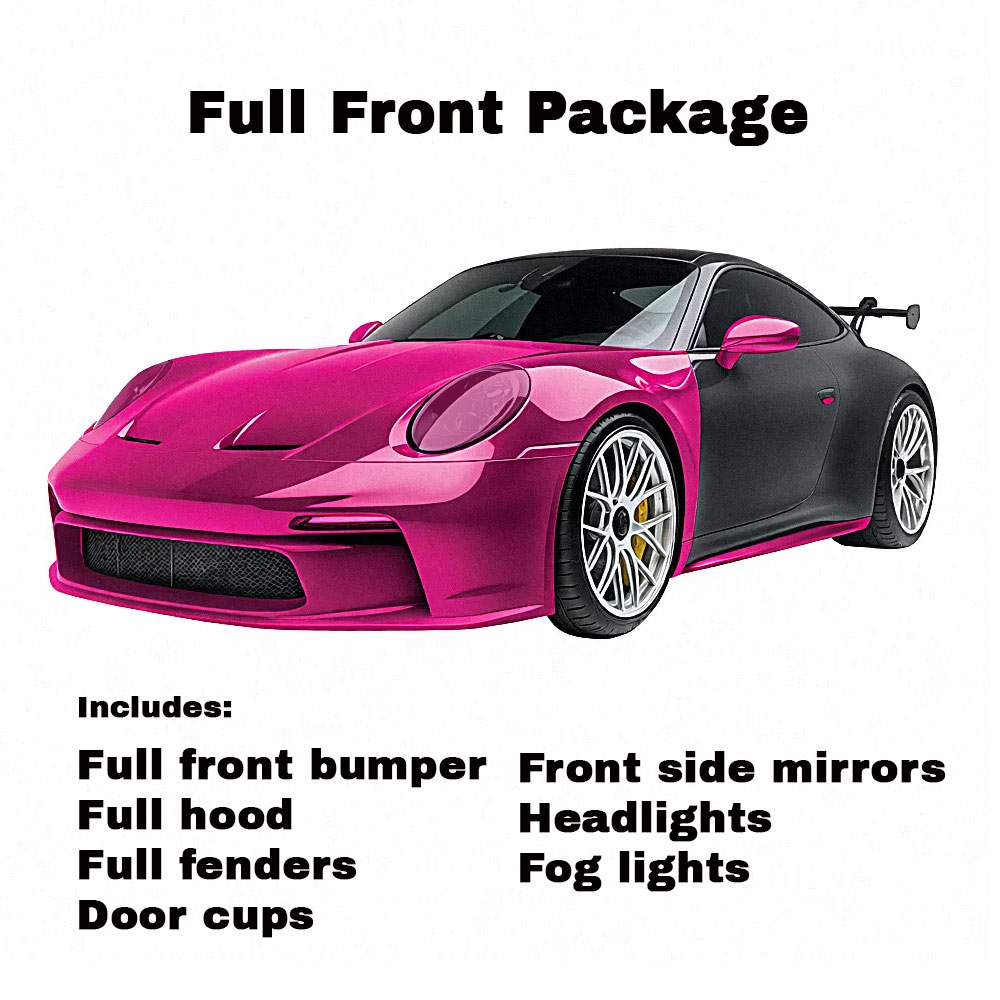 Full Front Package Paint Protection Film